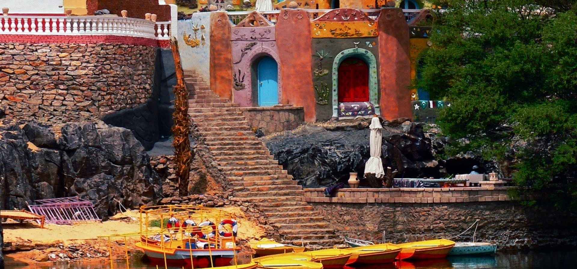 Il villaggio nubiano di Aswan: emozioni a colori sul fiume Nilo.